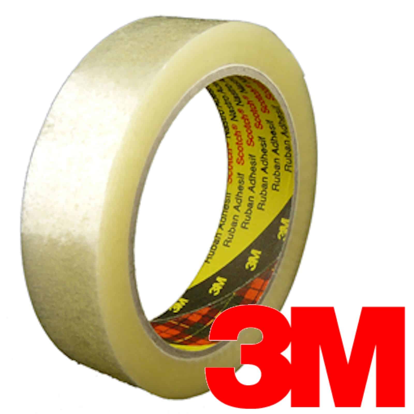 ValueMailers 24 Rolls Clear Packing Tape - 3" X 110 Yards (330 Ft) Per Roll, 1.7 Mil - Carton Sealing
