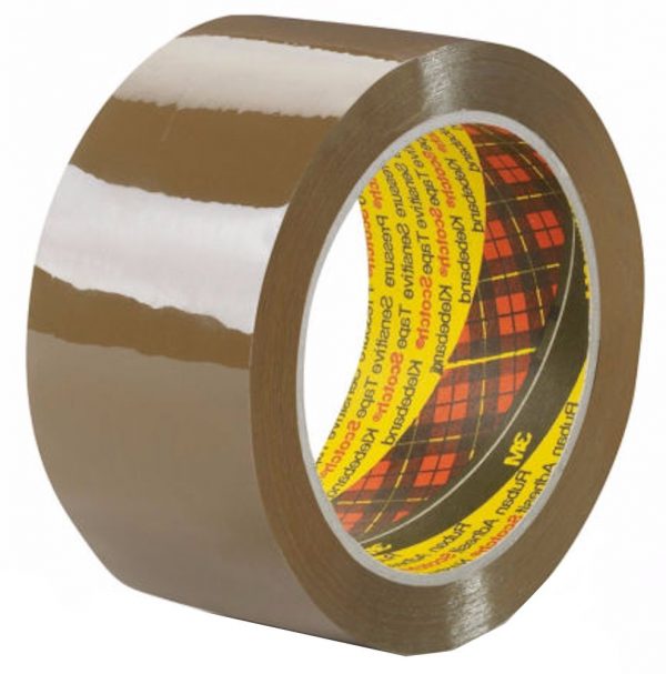 2 inch Packaging tape Cellofix brand Quality Tape tan Buff 48mm x 66m 