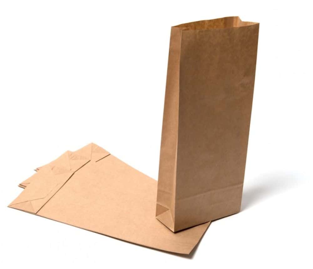 Kraft Paper SOS Block Bottom Bags