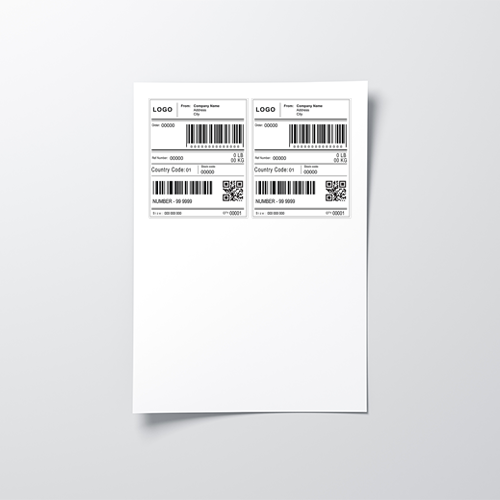 A4 Sheet Address Labels